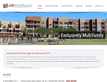 Tablet Screenshot of abimultifamily.com